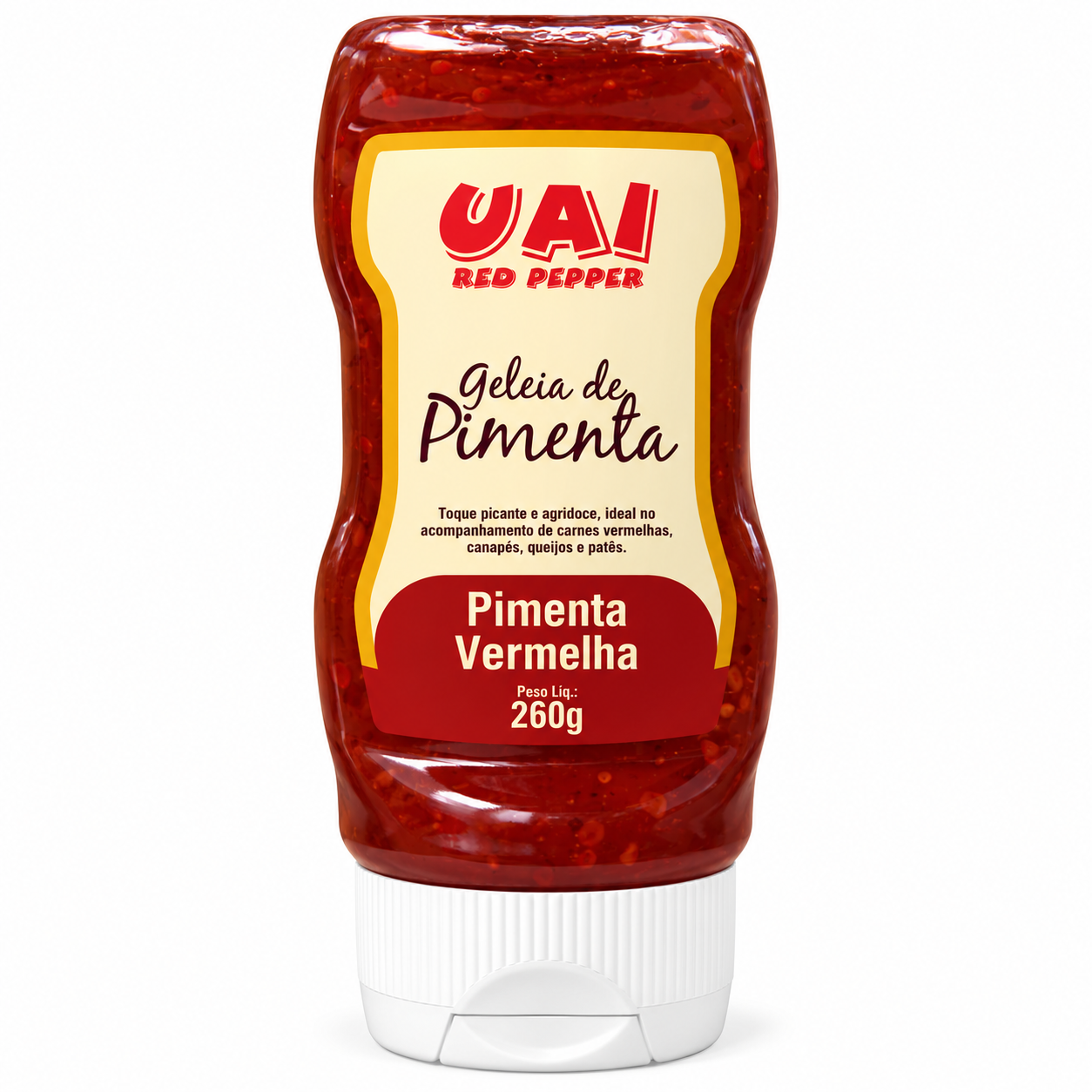 Geleia Uai de Pimenta vermelha